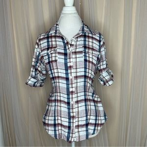 Charlotte Russe Flannel Top
